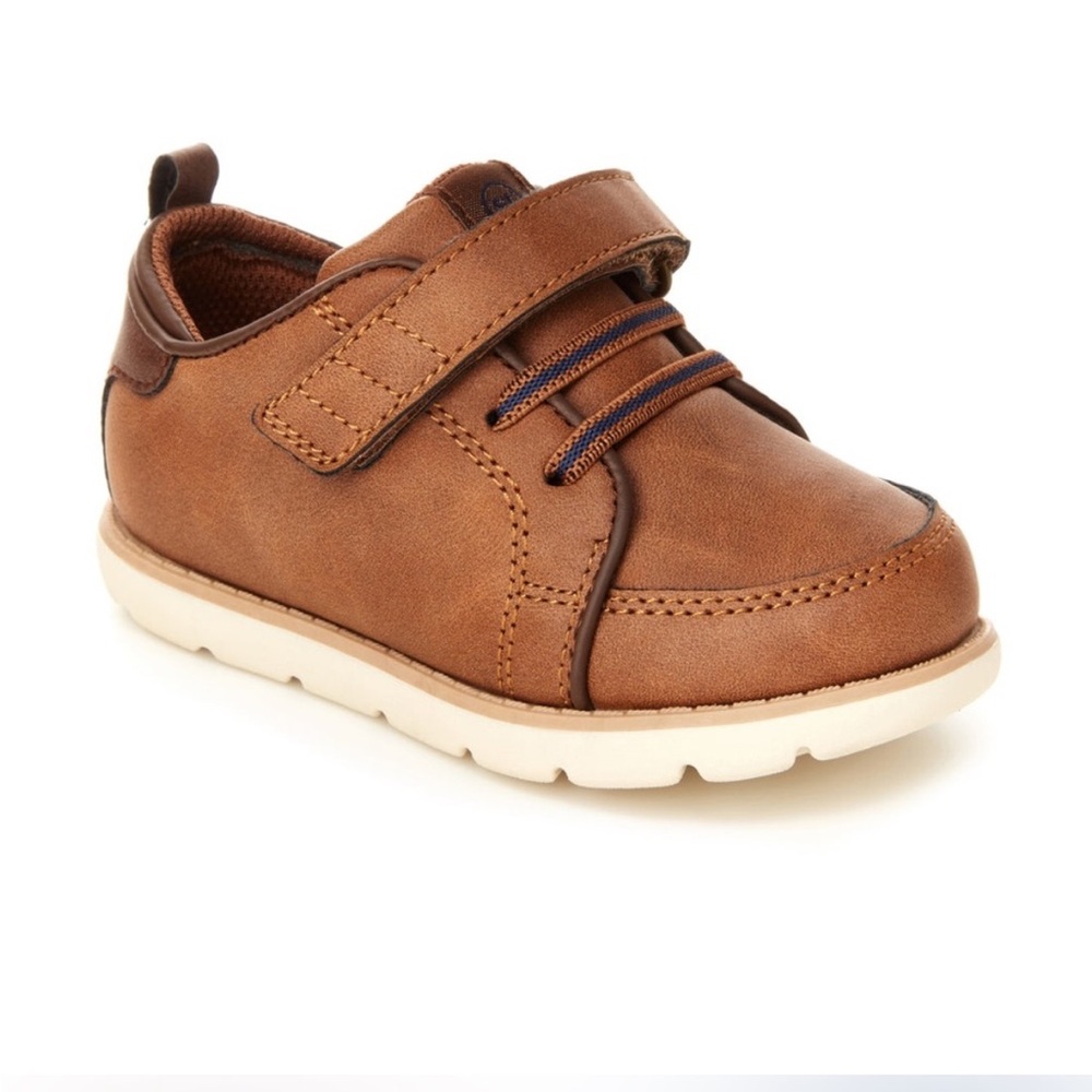 Stride Rite Ethan Sneaker in Tan, Little Kids Size 11M